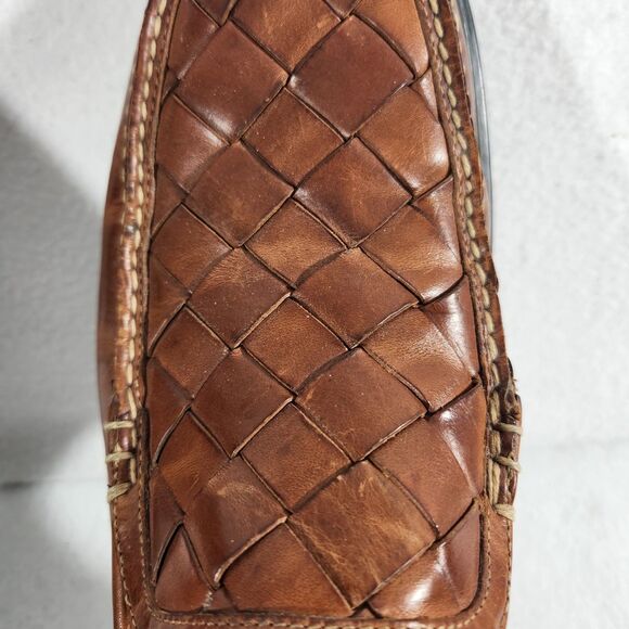 Cole Haan Men’s Size 13M Brown Leather Penny Loafer Driving Shoes Casual